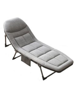 FB-002, Folding Camp Bed - Grey