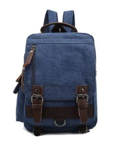 FCG Mini Backpack Purse Crossbody Bag - Unisex - Blue