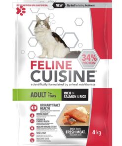 Feline Cuisine - Adult Salmon & Rice - 4kg