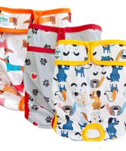 Female Dog Diaper 3 Pack - Large