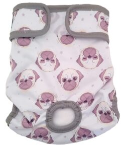 Female Dog Diaper - Pug - S