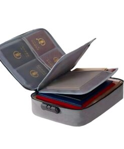 File Storage 3-Layer Travel Bag Case with Lock