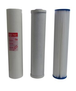 FilterShop Whole House Advanced Triple Big Blue Filter Set