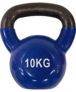 Fine Health - Workout Solid Gym Kettle 10kg - Blue