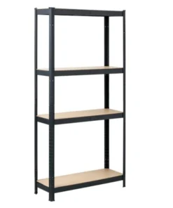 Fine Living 4 Layer Shelf Matt Black