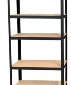 Fine Living 5 Layer Shelf Matt Black