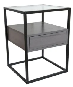 Fine Living Athens Side Table-Grey