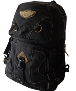 Fino 8525 15L Canvas Utility Backpack - Black