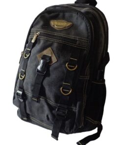 Fino 8527 17L Canvas Utility Backpack - Black