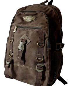 Fino 8527 17L Canvas Utility Backpack - Brown