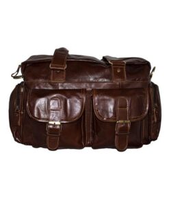 Fino DL-3891-2 Full Grain Genuine Leather Messenger 15 Inch Laptop Bag