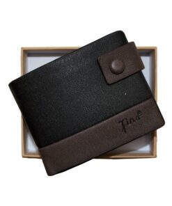 Fino DPU-225 Faux Leather Card Wallet with Box-Black