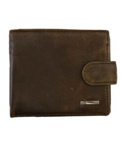 Fino DWS-818 Genuine Leather Cow Skin Card Holder Wallet with SD Card Holder & Box