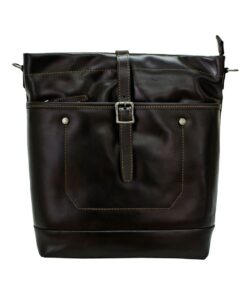 Fino GSX-074 Full Grain Genuine Leather Sling/ Satchel Bag