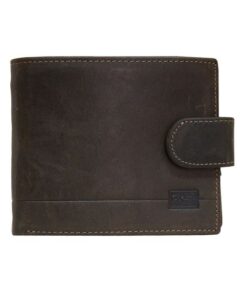 Fino HL-1301 Genuine Leather Logo Embossed Card Holder Wallet with SD Card Holder & Box