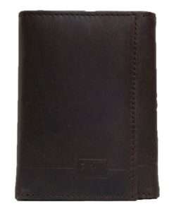 Fino HL-1303B Genuine Leather Left hand Slim Card Wallet with Box