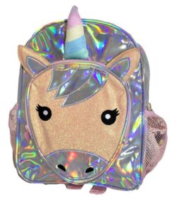 Fino JS-190503 Girls Grade 0-1 Unicorn Holographic School Backpack