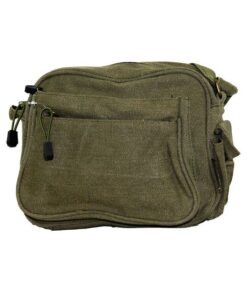 Fino SK-1030 Unisex Canvas Crossbody Sling Bag - Green