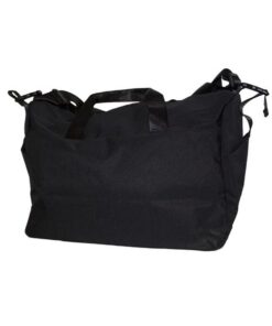 Fino SK-5098 Lightweight Durable Polyester Overnight Duffel Bag - Black