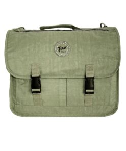 Fino SK-7714 Unisex Waterproof Ultra-Light crinkle Nylon Shoulder Bag - Green