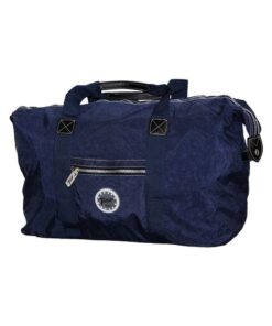 Fino SK-7719 Waterproof Ultra-Light crinkle Nylon Duffle Bag - Blue