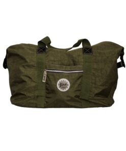 Fino SK-7719 Waterproof Ultra-Light crinkle Nylon Duffle Bag - Green
