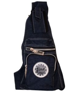 Fino SK-7726 Waterproof Ultra-Light crinkle Nylon Chest Bag - Blue