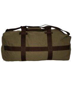 Fino SK-8831 Cotton Canvas Duffel Bag for Overnight & Weekend Luggage - Green