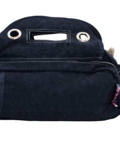 Fino SK-CA7730 Waterproof Ultra-Light crinkle Nylon Shoulder Bag - Navy Blue