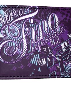 Fino SK-FZ03 Faux Leather Lifestyle Wallet with SD Card Holder - Purple