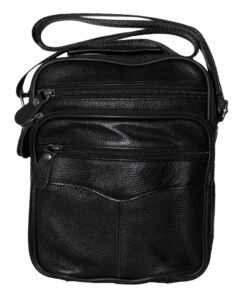 Fino SK-GT 203 Unisex Top Grain Genuine Leather Sling/ Tablet Bag