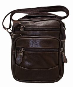 Fino SK-GT 206 Unisex Top Grain Genuine Leather Crossbody Bag