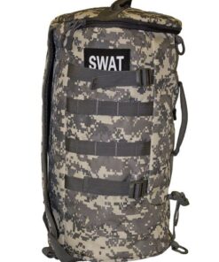 Fino SK-GT6010 24L Tactical Waterproof Outdoor Military Duffel Bag - Grey