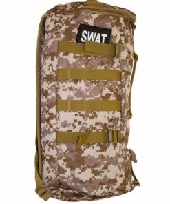 Fino SK-GT6010 24L Tactical Waterproof Outdoor Military Duffel Bag - Khaki