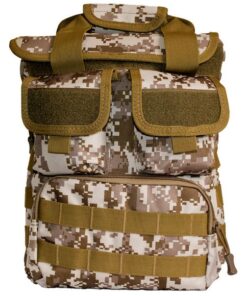 Fino SK-GT6017 Tactical Waterproof Military Multi-Functional Sling Bag - Khaki