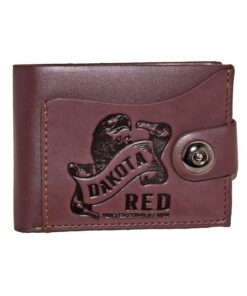 Fino SK-LS075 Faux Leather Bifold Card Wallet With Front Pocket - Merlot