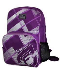 Fino SK-X3599 Unisex Kids School Backpack - Purple