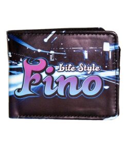 Fino WF-B07 Men's Faux Leather Vintage Card Holder Wallet - Blue & Purple