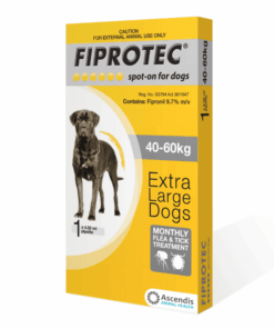 Fiprotec Spot-On Tick & Flea For XLarge Dogs (40-60kg) - Single Pipette
