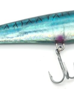 Fishing Buddy Blue Game Popper Sinking 120mm Fish Lure