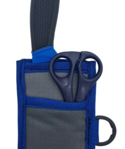 Fishing Buddy Fishing Knife and Scissors + Belt Strap Pouch - Blue