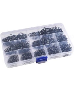 Fishing Hooks 1000 Piece - 10 Types