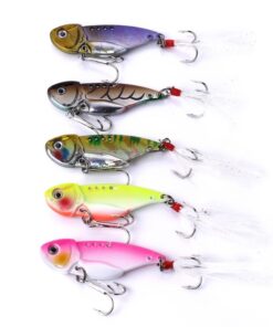 Fishing Lure Hard Bait Vibrating Luya 5 Piece