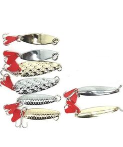 Fishing Lure Set - 49 Pieces Metal and Soft