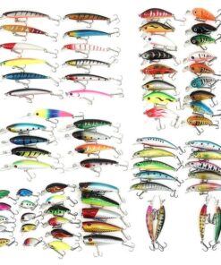 Fishing Lure Set - 64 Piece