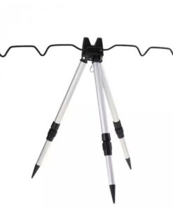 Fishing Rod Tripod Holder - Black