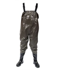 Fishing Wader with Braces, Buckles and Boots - UK 6