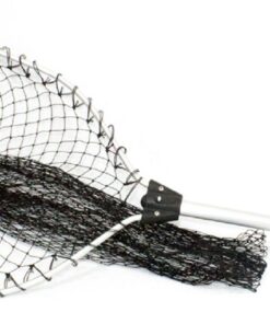 FishX Compact Alluminium Fishing Landing Net with Slide In / Out Handle
