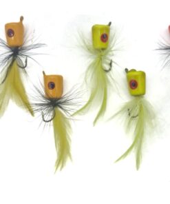 FishX Cup Popper 8 Piece Bundle