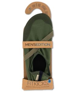 Fitkicks Men's Active Lifestyle, Rebounding, Beach Shoes - Green - UK 7.5